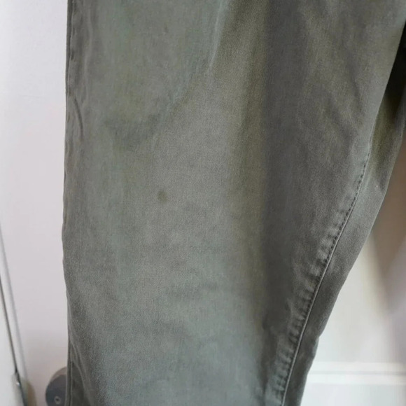 Timberland Men's Pants Green 100% Cotton Size 34x30 - Picture 3 of 8